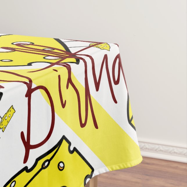 Happy Birthday Tablecloth Käse Tischdecke (Beispiel)