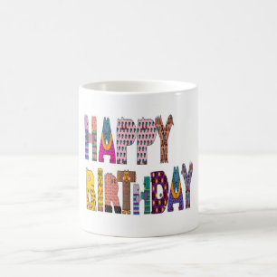 "HAPPY BIRTHDAY" TASSE