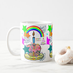 Happy Birthday Tasse