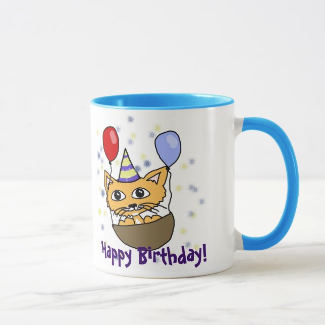 Happy Birthday Tasse (Rechts)