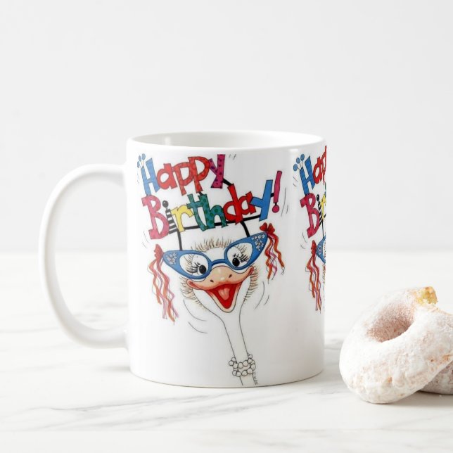 Happy Birthday Tasse (Mit Donut)