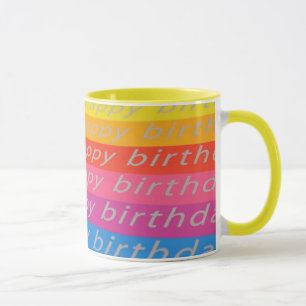 Happy Birthday Tasse