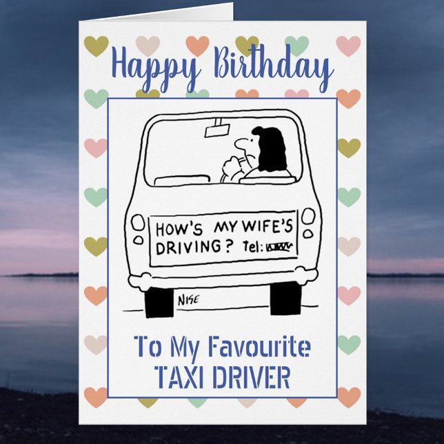Happy Birthday Taxi Fahrer (Von Creator hochgeladen)