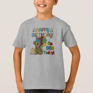 Happy Birthday Teddy Bär 1. T - Shirt und Geschenk