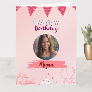 Happy Birthday Teenager Sweet Girl Karte