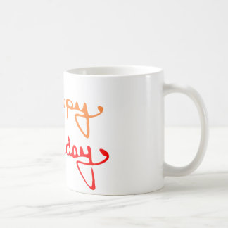 Happy Birthday Text Tasse