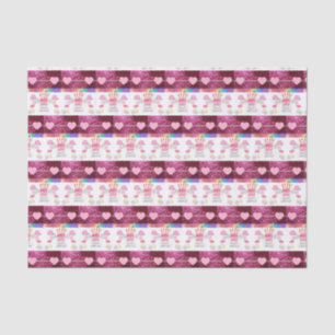 Happy Birthday Tissue Flamingo Seidenpapier