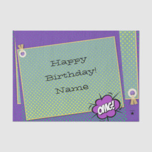 Happy Birthday Tissue - HAMbWG Seidenpapier