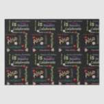 Happy Birthday Tissue Mother in Law Seidenpapier<br><div class="desc">Happy Birthday Tissue Paper</div>