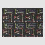 Happy Birthday Tissue Paper Best Friend Seidenpapier<br><div class="desc">Happy Birthday Tissue Paper</div>