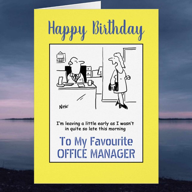 Happy Birthday to An Office Manager (Von Creator hochgeladen)