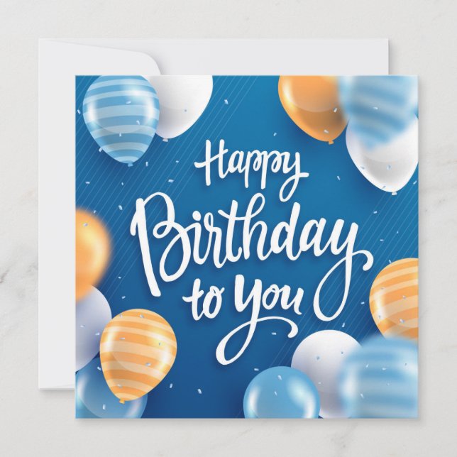 Happy Birthday to You (Vorderseite)