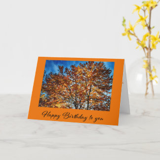 Happy Birthday To YouFolded Greeting Card Karte