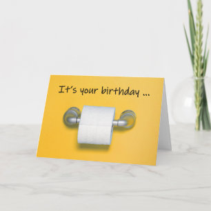 Happy Birthday Toilettenpapier Coronavirus Spaß Karte