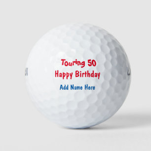 Happy Birthday Tour Golfball