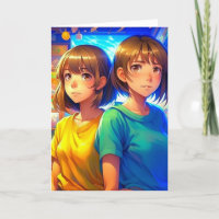 Happy Birthday Twin Sister | Anime Girls