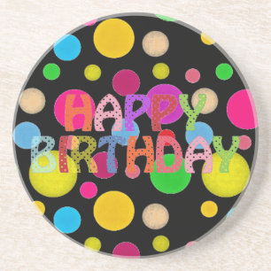 Happy Birthday Untersetzer