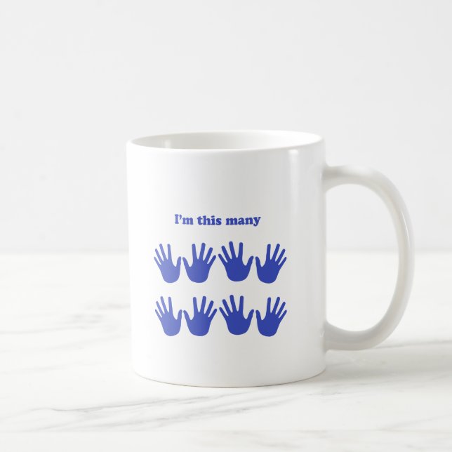 Happy Birthday VIURTY Tasse (Rechts)
