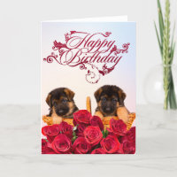 Happy Birthday von German Shepherd Dog