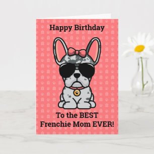 Happy Birthday von Hund Blue Merle Französischer B Karte