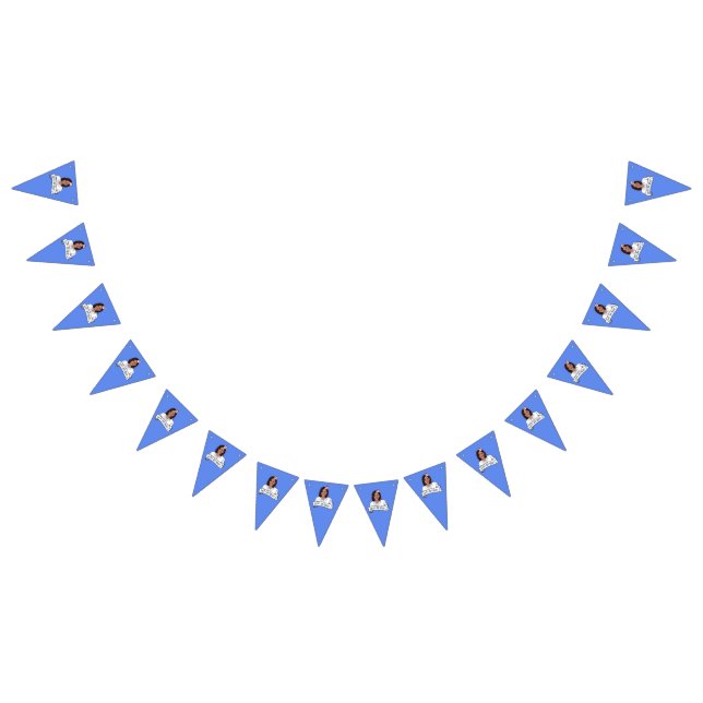 Happy Birthday von Kamala Harris Wimpelkette (Alle)