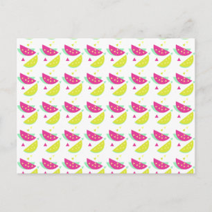 Happy Birthday Watermelon Lemonade Postkarte