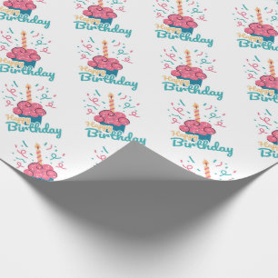 Happy Birthday Wrapping Paper Geschenkpapier
