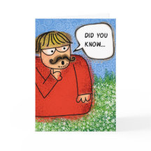 Happy Birthday Wussten Sie Alberne Joke Card