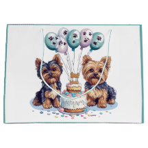 Happy Birthday Yorkie Dog