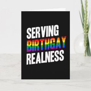 Happy Birthgay Card Karte