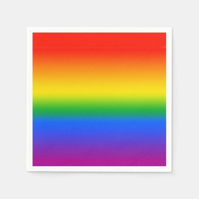 Happy Birthgay Serviette (Vorderseite)