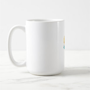 Happy Bitcoin Wearing Sungasse Kaffeetasse
