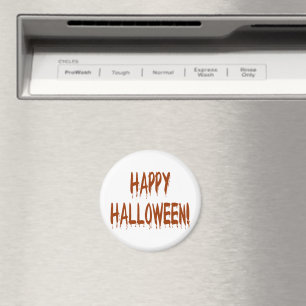 Happy Bloody Halloween Magnet