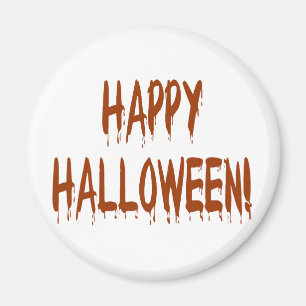 Happy Bloody Halloween Magnet