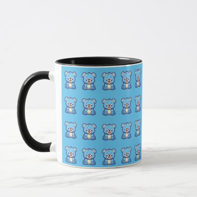 Happy Bluey Bear Tasse (Links)