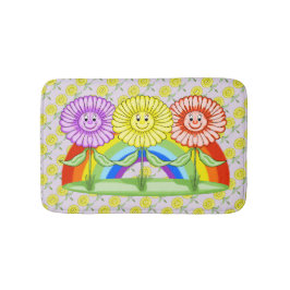 Happy Blume Bath Mat Badematte