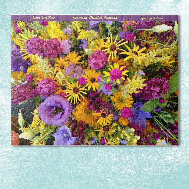 Happy Blume Puzzle Personalize (Von Creator hochgeladen)