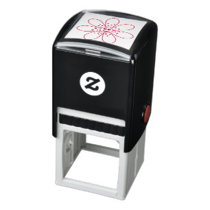 Happy Blume Selbstbewusste Briefmarke Permastempel