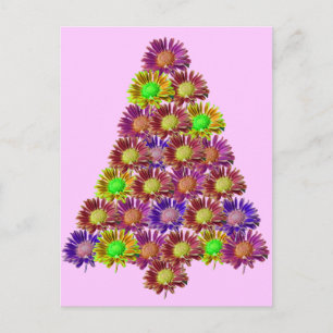 Happy Blume Tree Postkarte