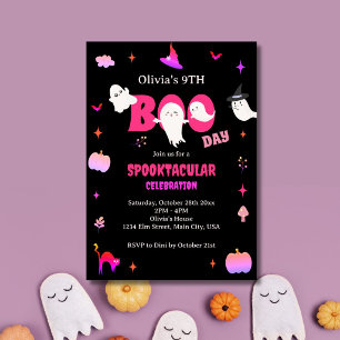 Happy Boo Day Spooky BOO Day Celebration Einladung