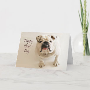 Happy Boss' Day Karte