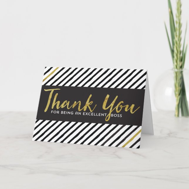 Happy Boss's Day Dankeskarte (Vorderseite)