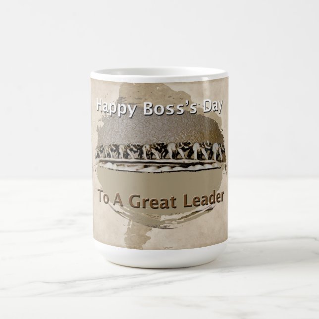 Happy Boss's Day Tasse (Mittel)