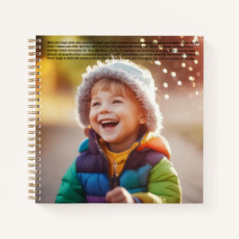 Happy Boy Hardcover Notizbuch