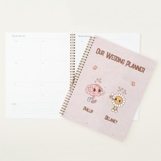 Happy Brain Personalisiert Wedding Planner Planer (Anzeige)