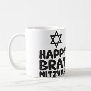 Happy Brat Mitzvah (Bar / Bat Mitzvah) Kaffeetasse