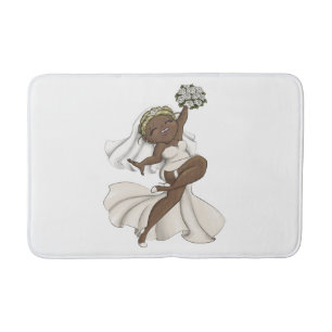 Happy Bride 02 Badematte