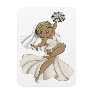 Happy Bride 02 Magnet