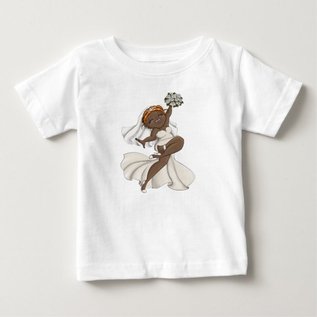 Happy Bride 03 Baby T-shirt (Vorderseite)