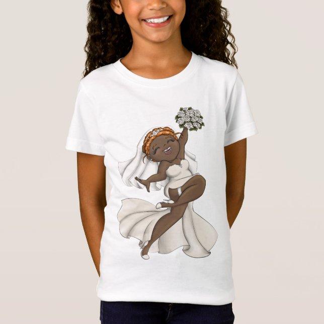 Happy Bride 03 T-Shirt (Vorderseite)